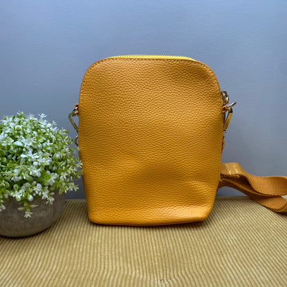 Evelyn Crossbody Purse - Yellow